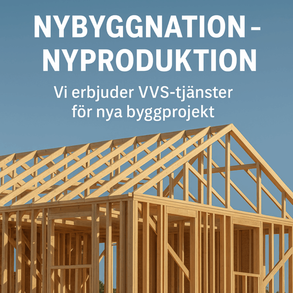 vvs vid nybyggnation