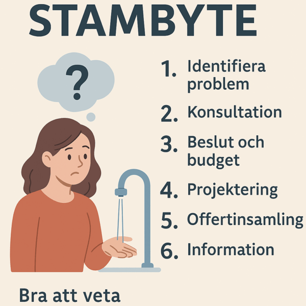 byta stammar