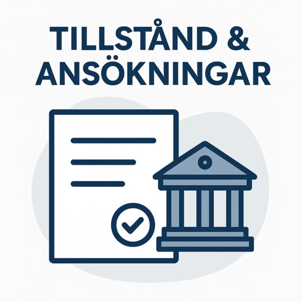 Tillstånd och regler för VVS