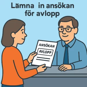 Avlopps ansökan