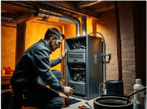 Demontering ved panna