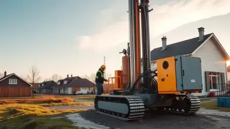 Borrning-energibrunn