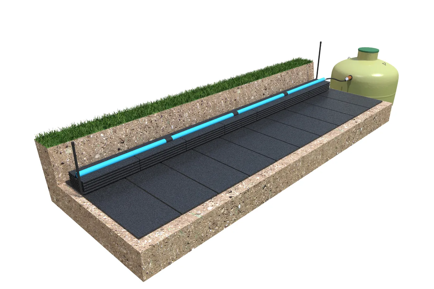 Biomoduler för infiltration