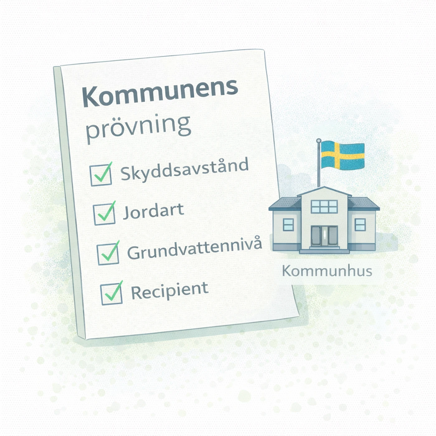Tillstånd för enskilt avlopp