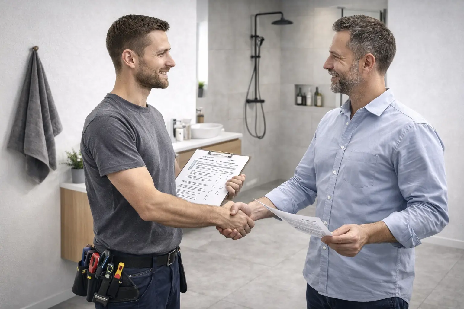 badrumsrenovering steg för steg