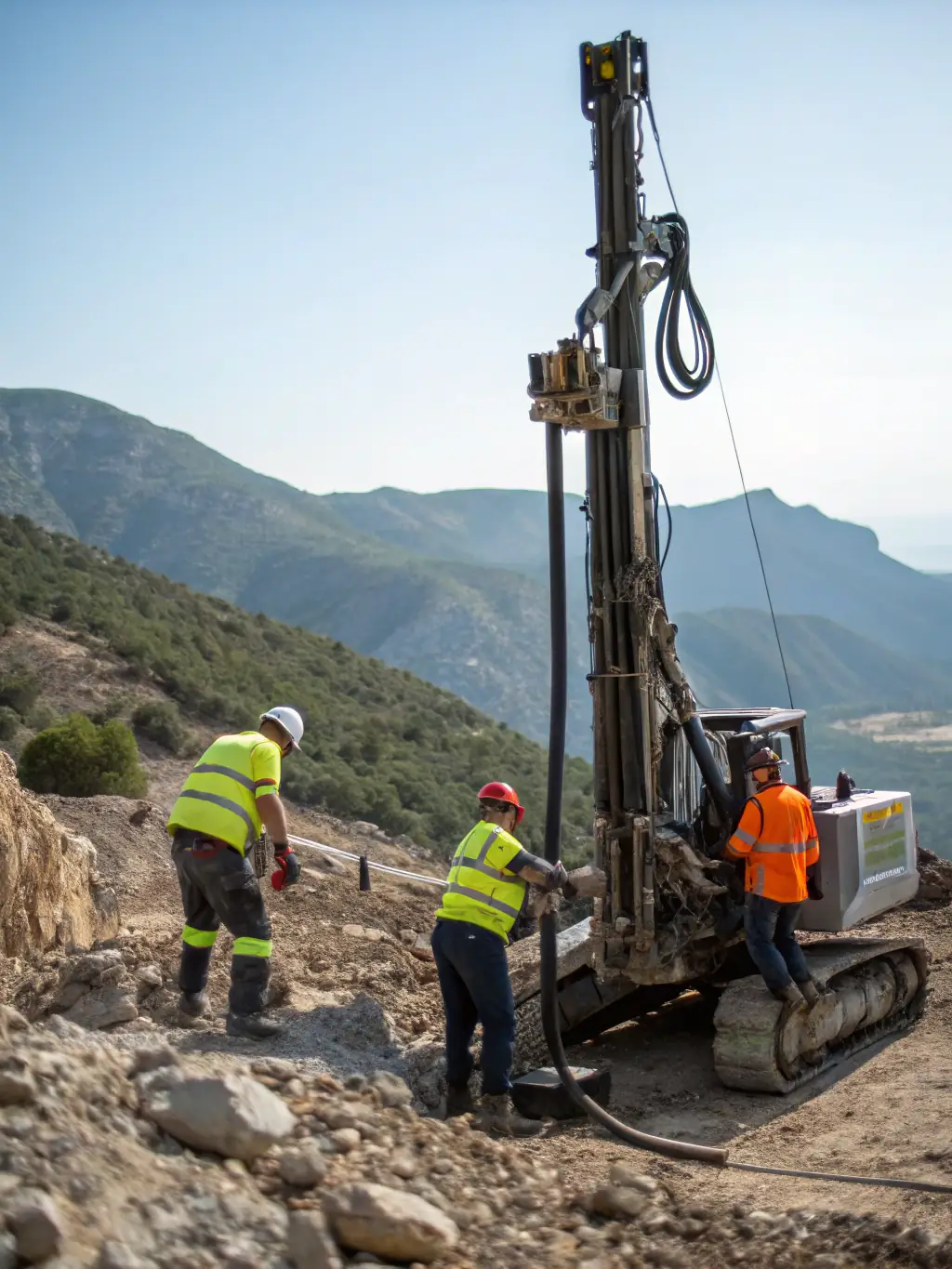 vvs-företag i arvika borrar vattenbrunn