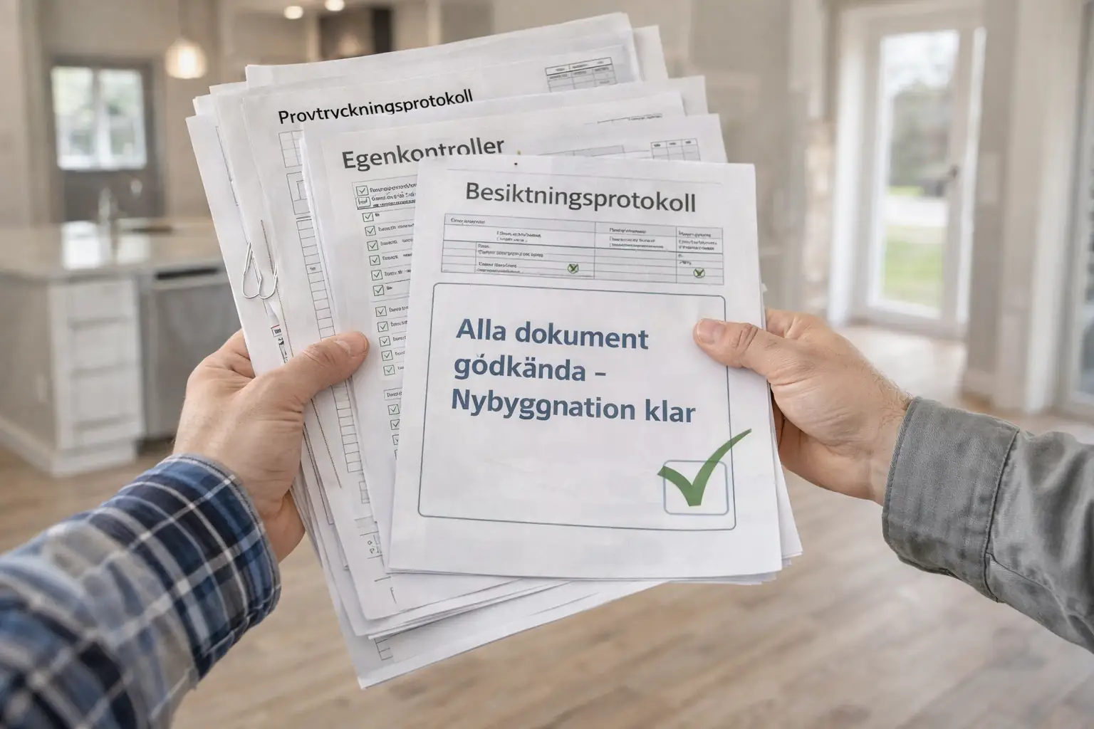 egenkontroller vvs vid nybygge